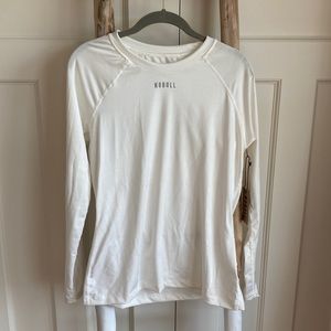 NWT NoBull White Athletic Long sleeve: Size M
